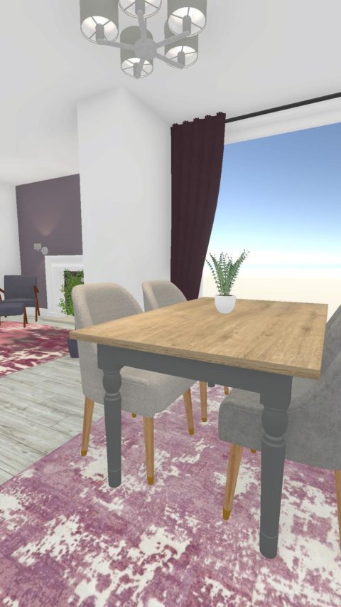 Cookham Grey Dining Table In A Purple Setting 480x853 